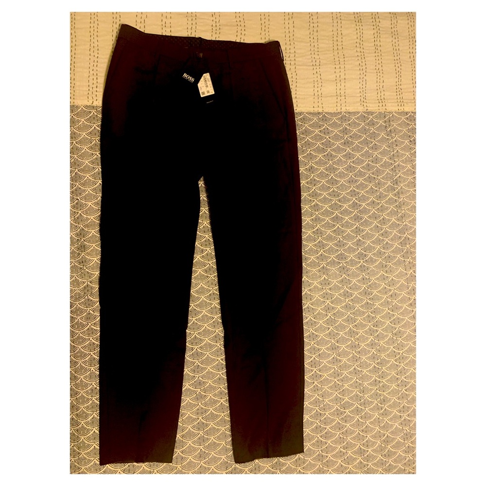Mens Hugo Boss Brown Trousers